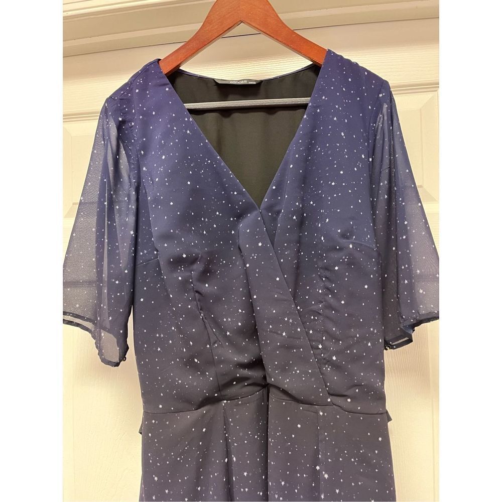 Eshakti Custom Starry Night Flutter Sleeve Tie Be… - image 2